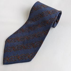 Elegant royal blue neck tie